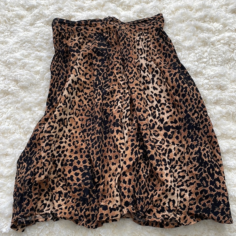 Trashy Diva leopard print mini skirt